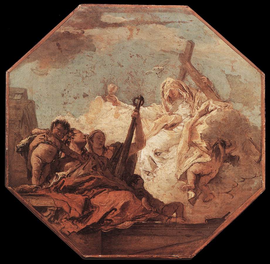 Les vertus théologales - Giovanni Battista Tiepolo - Alpha Reproduction