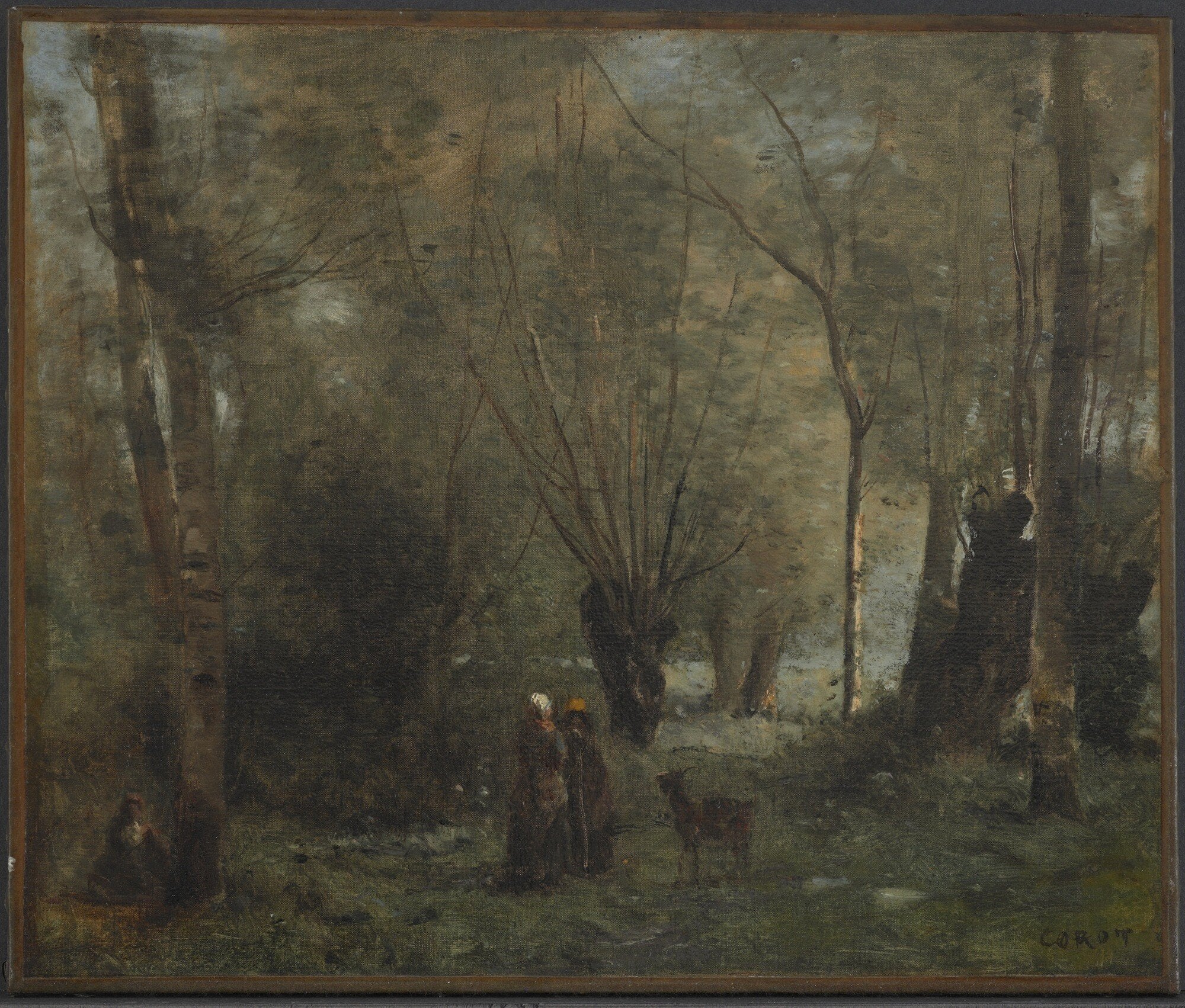 L’étang - Jean-Baptiste Camille Corot - Alpha Reproduction