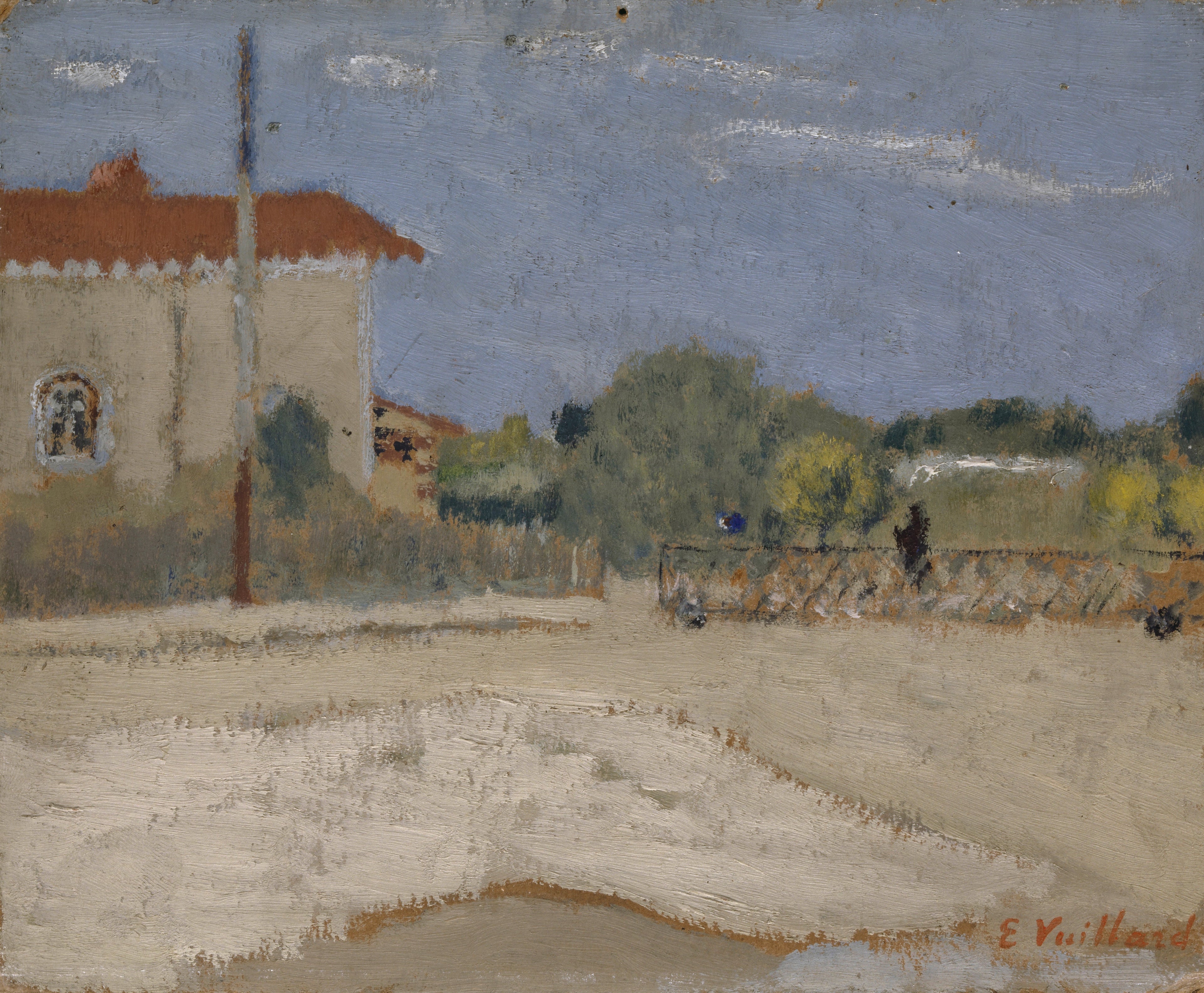 L’Étang-la-Ville. La gare - Édouard Vuillard - Alpha Reproduction
