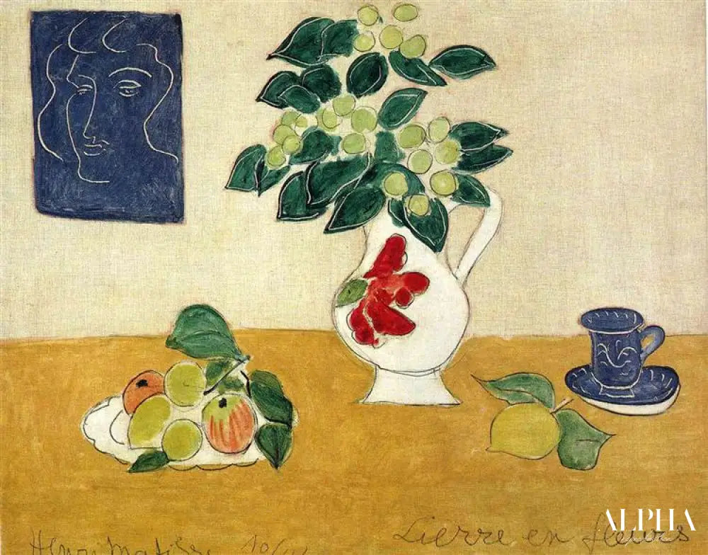 Lierre en fleur - Matisse - Reproductions de tableaux et peintures haut de gamme