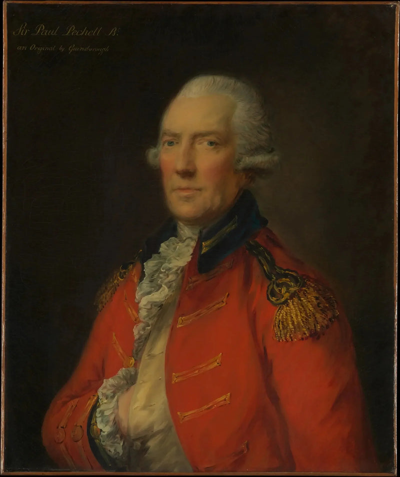 Подполковник Пол Пешель (1724-1800) - Томас Гейнсборо