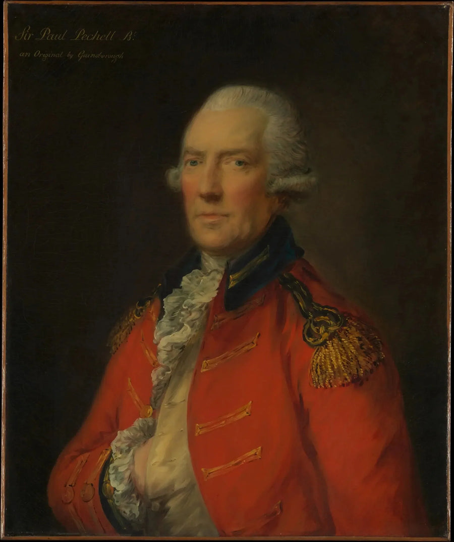 Подполковник Пол Пешель (1724-1800) - Томас Гейнсборо