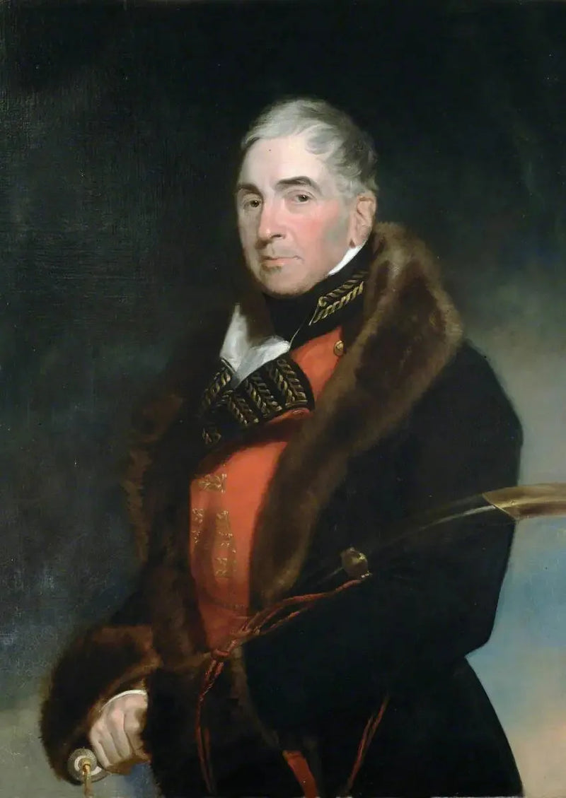 Генерал-лейтенант (позже генерал) Томас Грэм (1748–1843), барон Линедох, в меховом пальто поверх генеральской формы - Thomas Lawrence