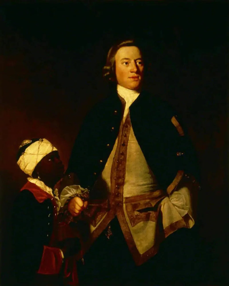 Лейтенант, затем капитан, Пол Генри Ури, депутат (1719-1783) с «Джерси» - Джошуа Рейнольдс