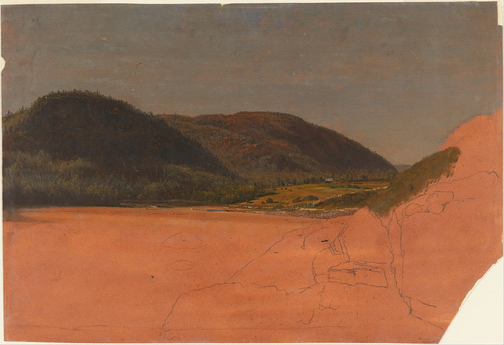 L’île des Monts Déserts ? - Frederic Edwin Church - Alpha Reproduction