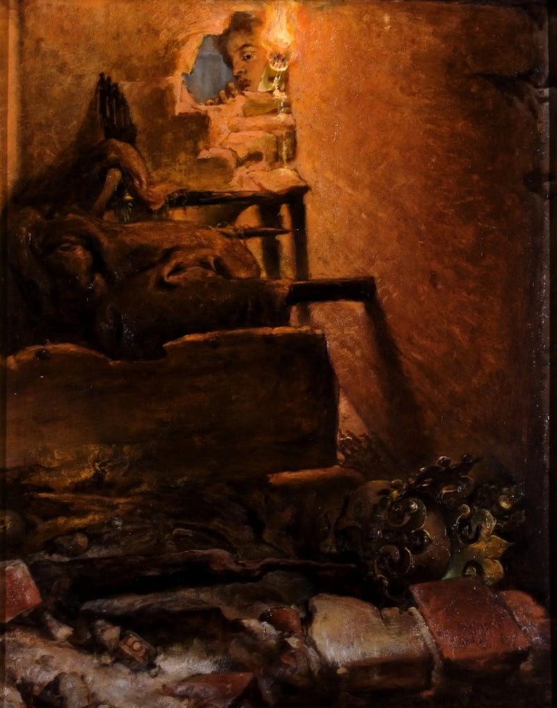 Внутреннее убранство гробницы короля Казимира Великого - Ян Матейко