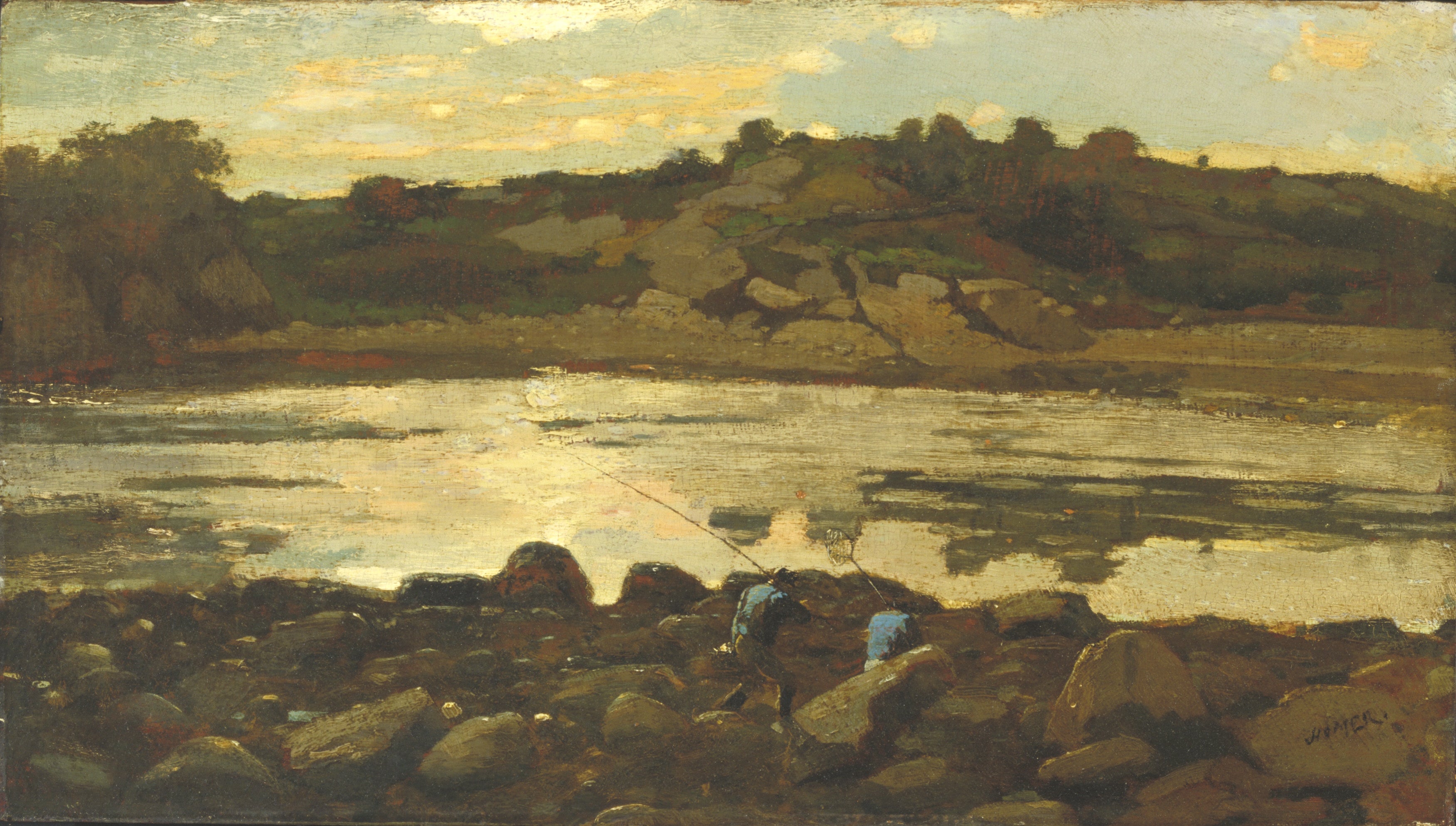 Lobster Cove, Manchester, Massachusetts - Winslow Homer image 1 reproduction réalisée par Alpha Reproduction