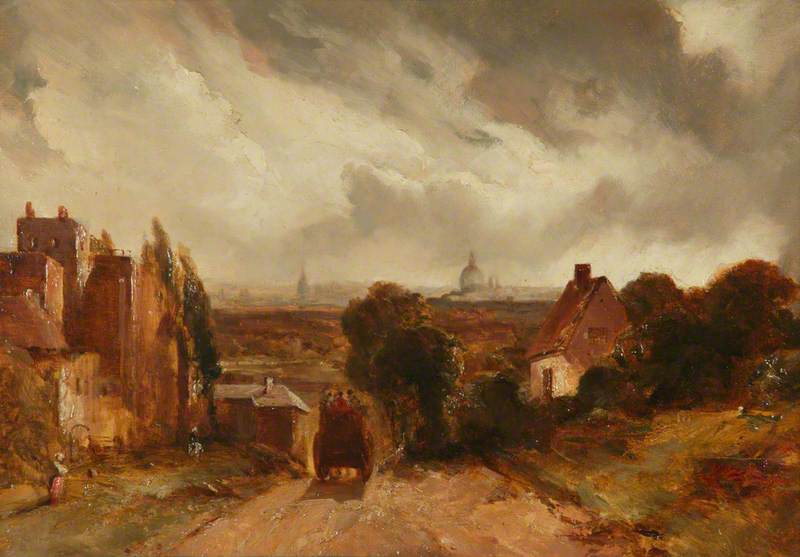 Londres depuis Hampstead Heath - John Constable - Alpha Reproduction