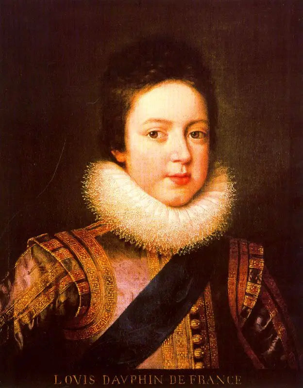 Луи XIII в образе Дофина - Франс Пурбус Младший