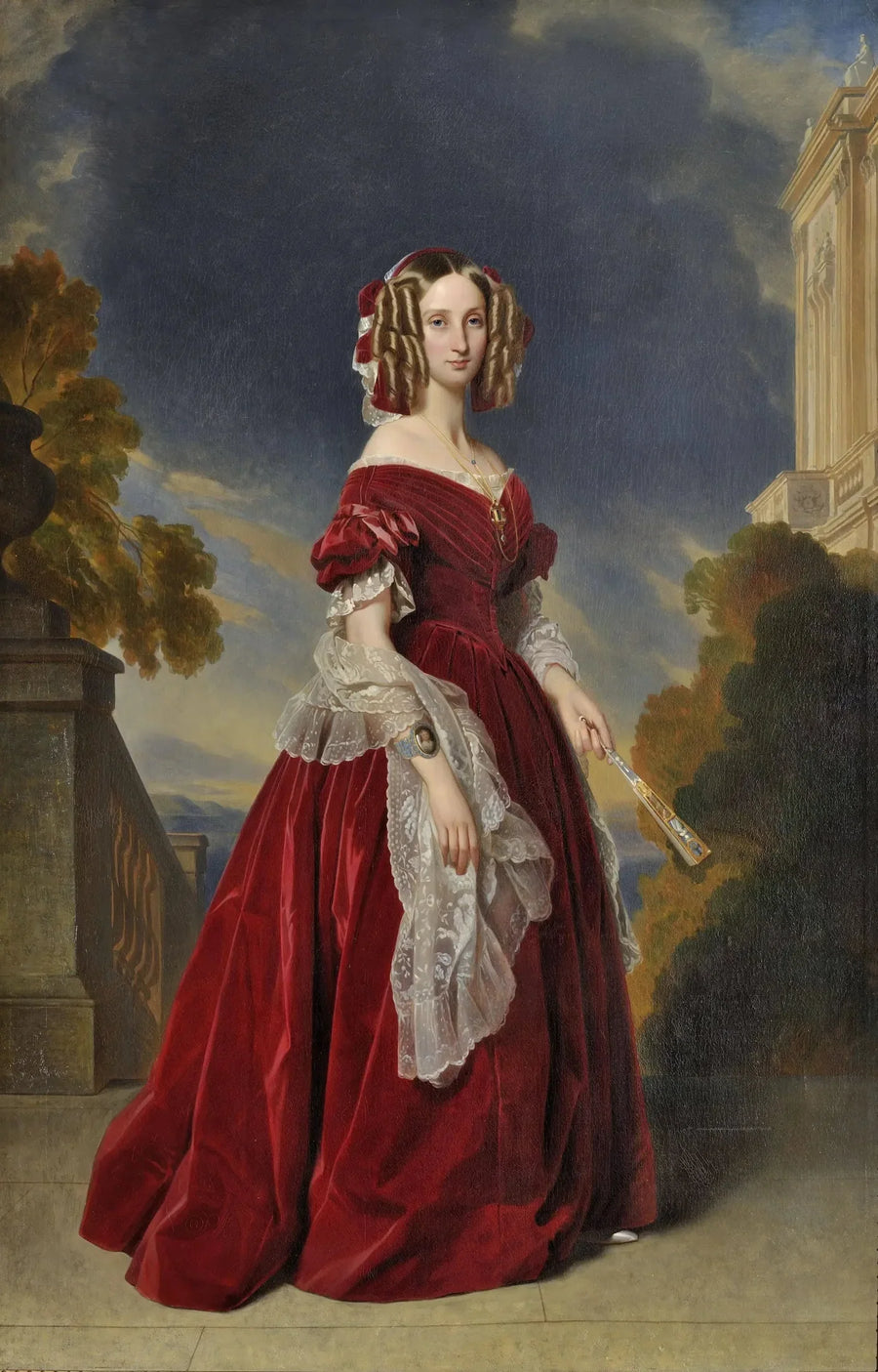 Луиза Орлеанская, королева бельгийцев (1812-1850) - Франц Ксавер Винтерхальтер