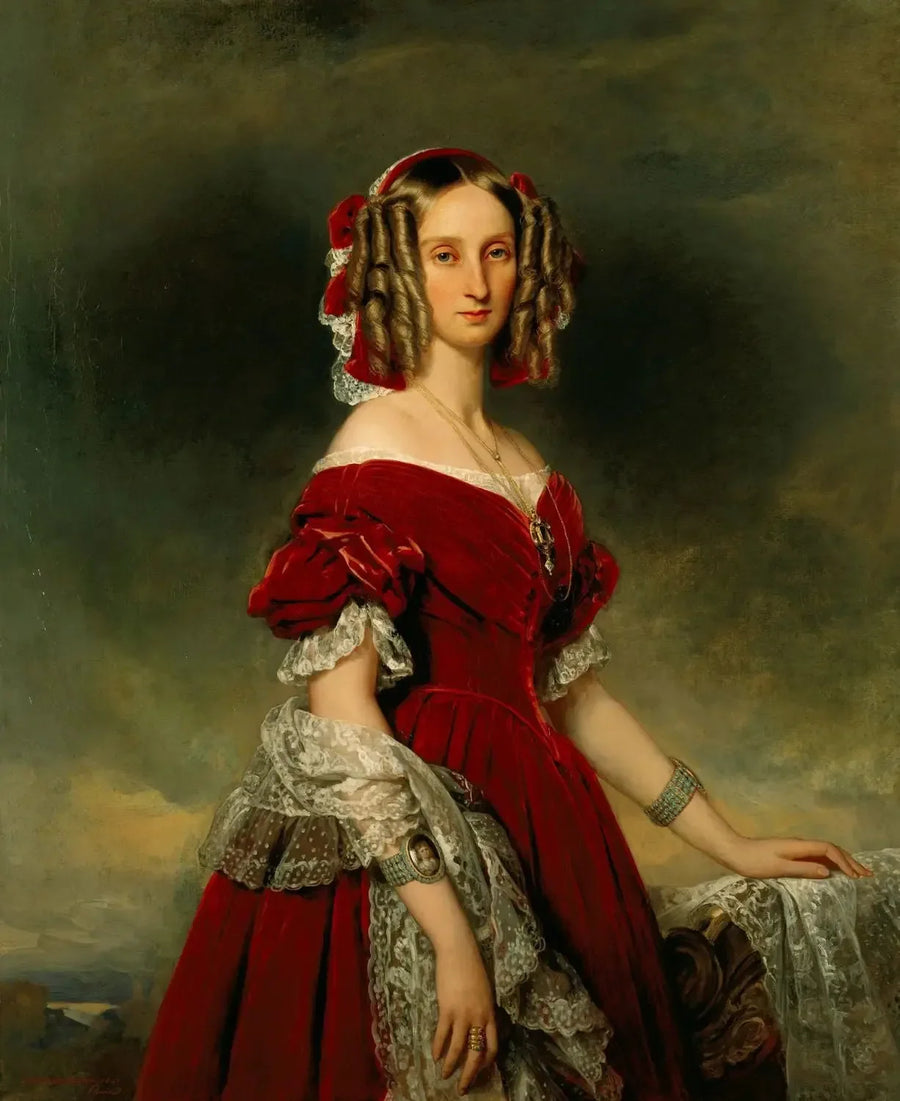 Луиза, королева бельгийцев (1812-1850) - Франц Ксавер Винтерхальтер