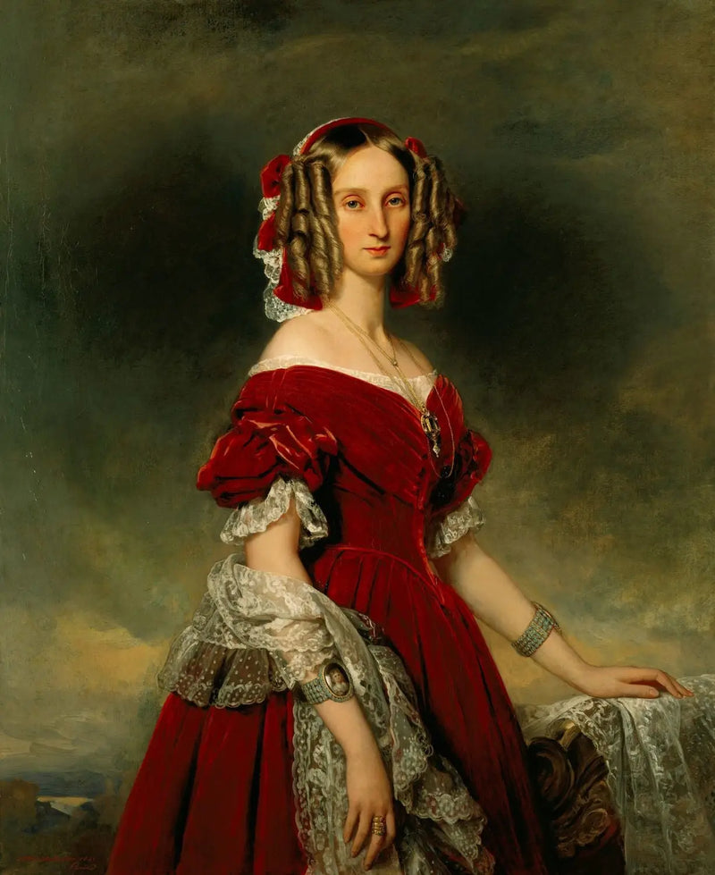 Луиза, королева бельгийцев (1812-1850) - Франц Ксавер Винтерхальтер