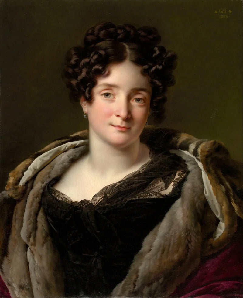 Мадам Жак-Луи-Этьен Ризе (Колетт-Дезире-Терез Годфруа, 1782-1850) - Анн-Луи Жиро