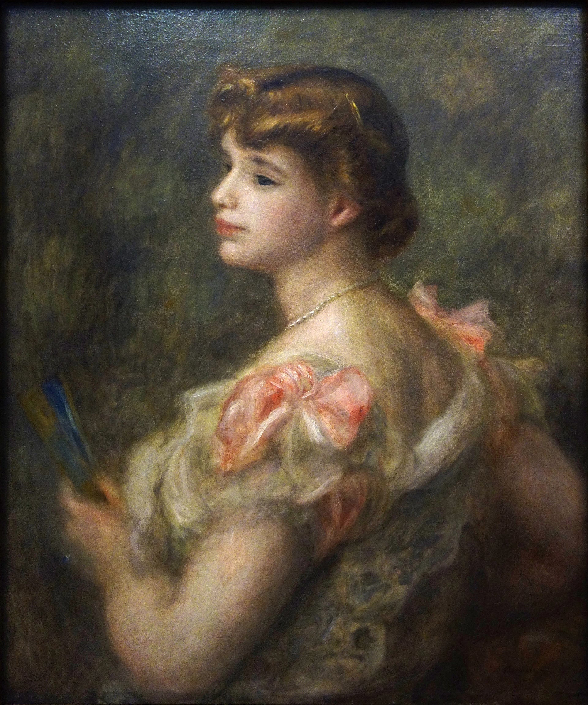 Madame Valentine Fray de Pierre-Auguste Renoir, 1901, Kelvingrove Art Gallery and Museum 2419 – reproduction peinture à l’huile sur toile