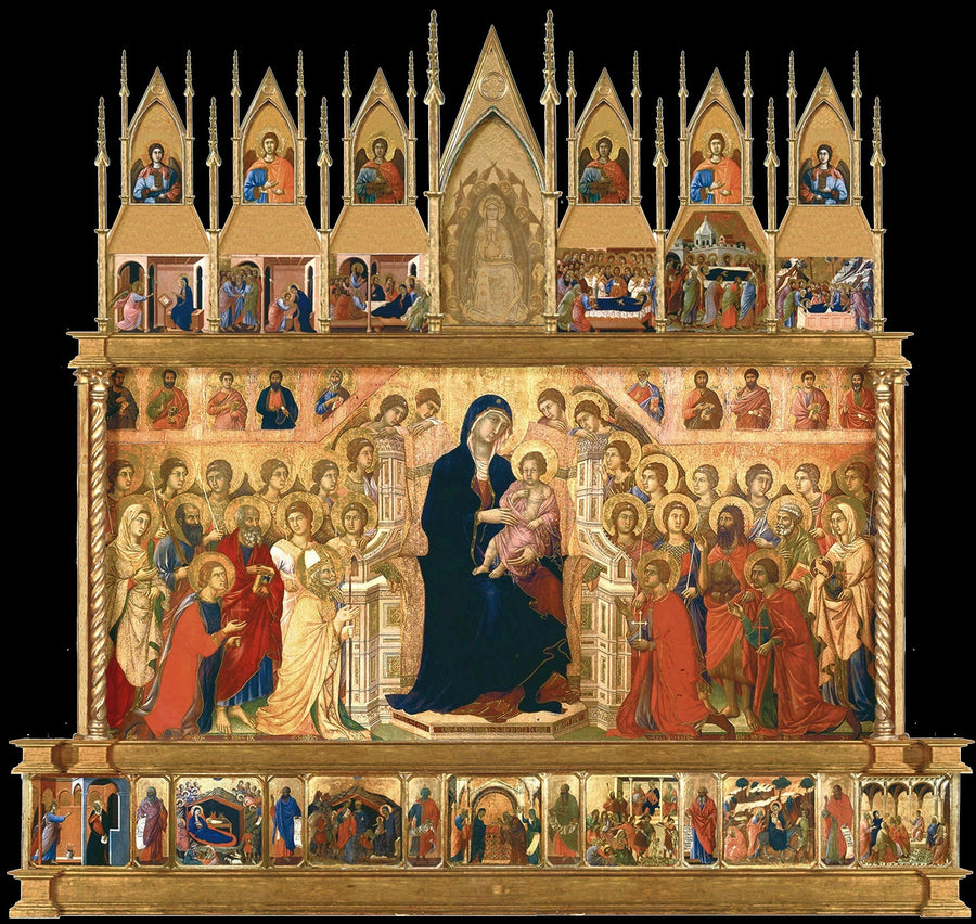 La Maestà : La Résurrection - Duccio di Buoninsegna