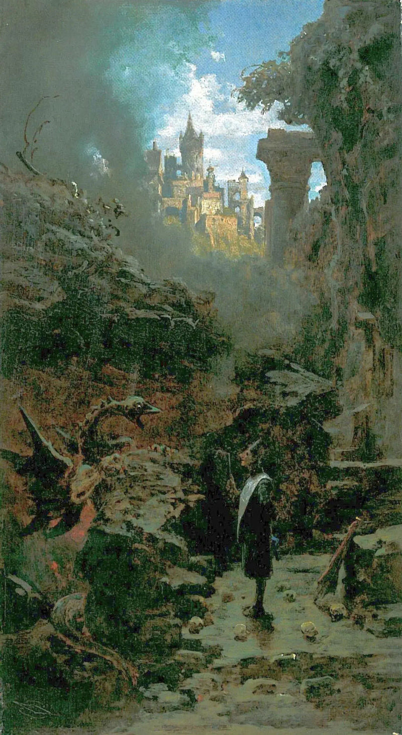 Волшебник и дракон - Карл Шпицвег