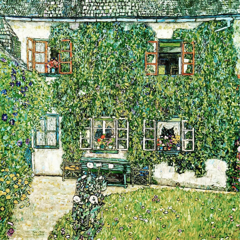 Загородный дом в Унтерахе на Аттерзее - Густав Климт