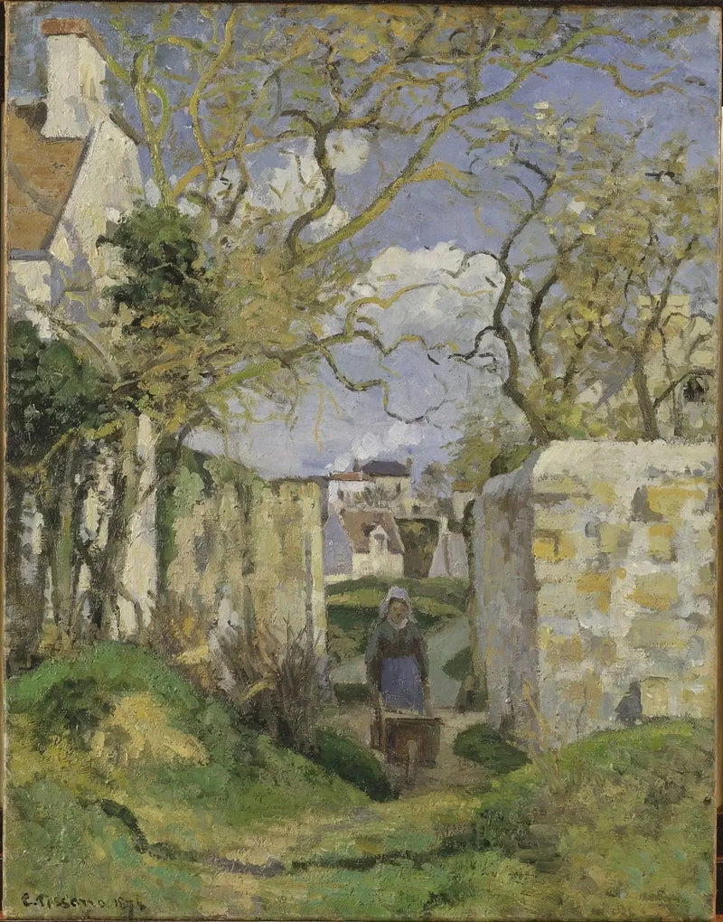 дом Рондест, Понтуаз - Камиль Писсарро