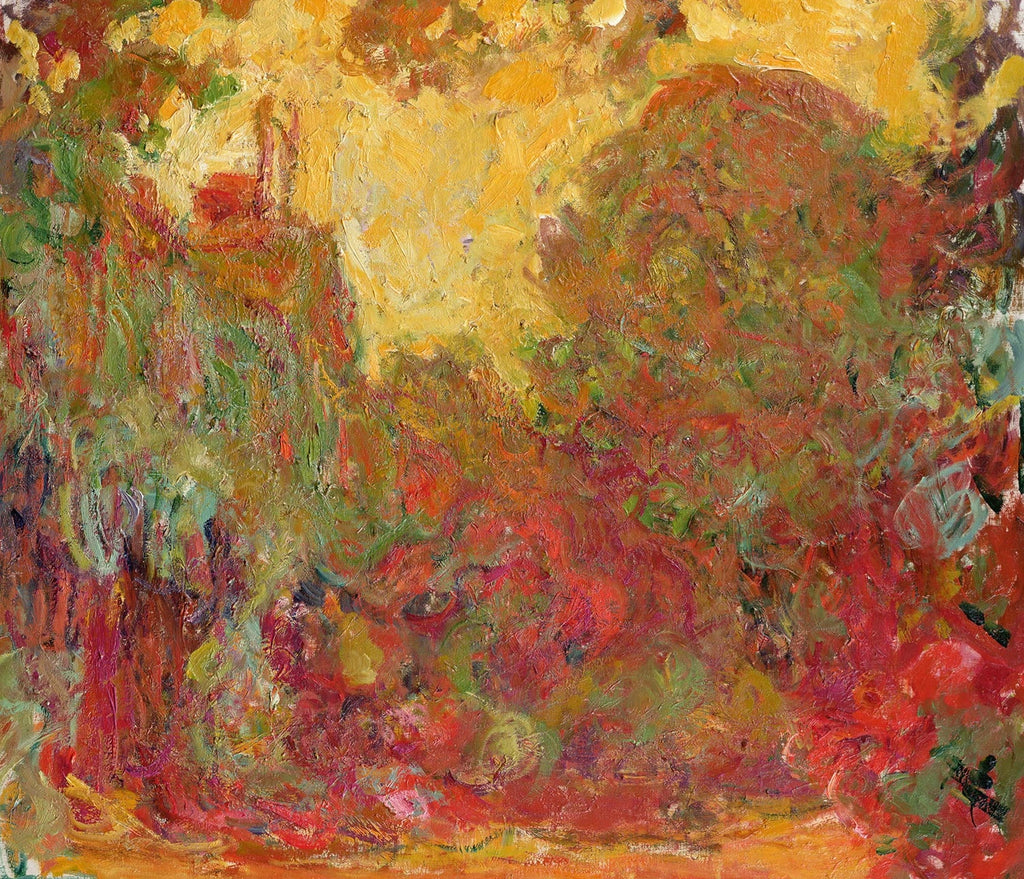 La Maison vue du jardin aux roses de Claude Monet – Musée Marmottan Monet 5086
