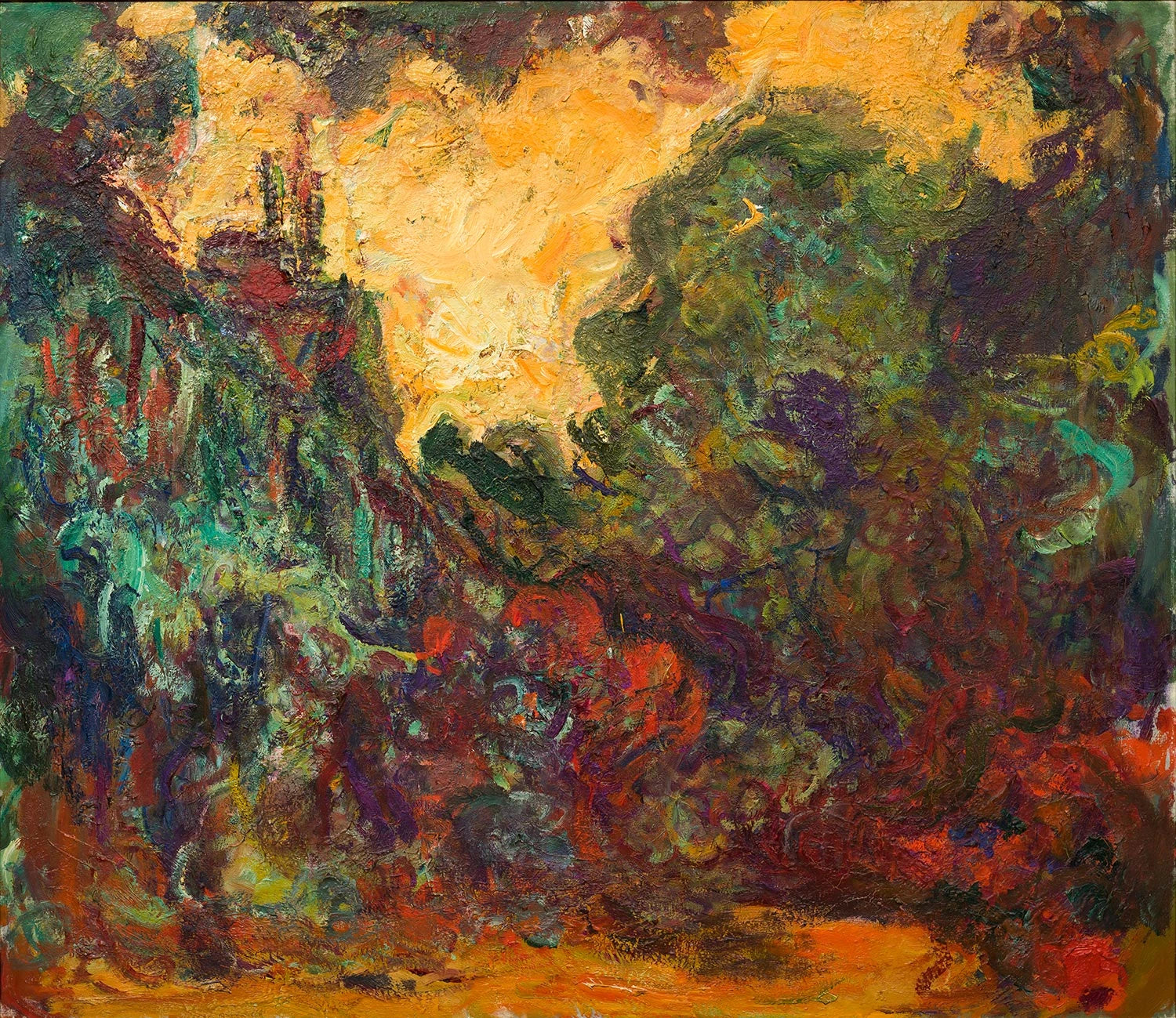 La Maison vue du jardin aux roses de Claude Monet – Musée Marmottan Monet 5087