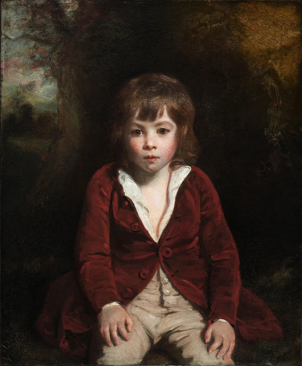 Maître Bunbury - Joshua Reynolds image 1 reproduction d’œuvre d’art à l’huile