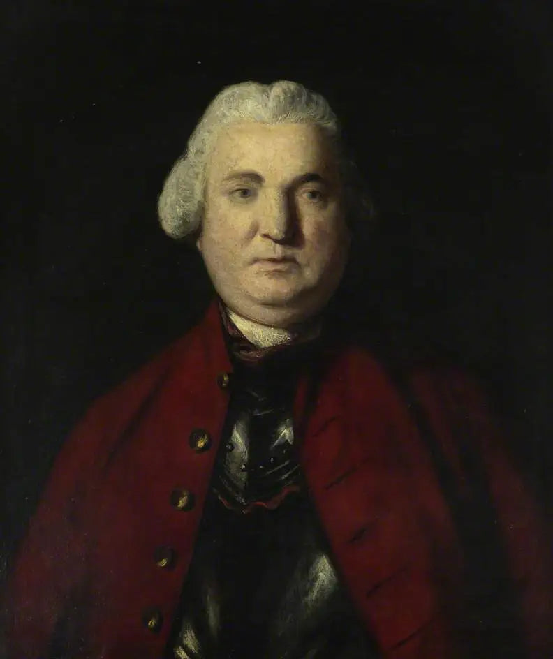 Генерал-майор Стингер Лоуренс (1697–1775), командующий Восточно-Индийской компанией (1752–1754 и 1761–1766) - Джошуа Рейнольдс