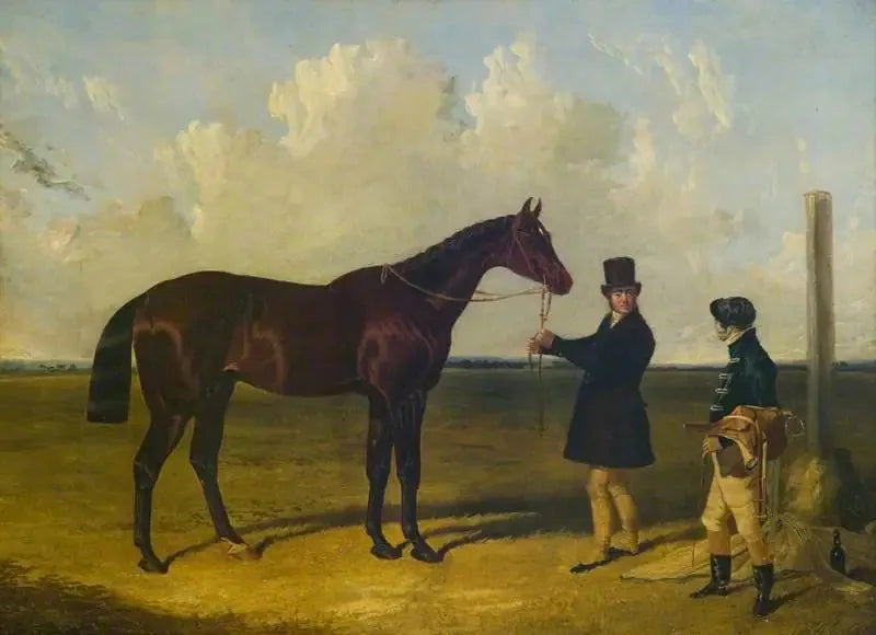 Мэнго, победитель гонки St Leger, 1837 - Джон Фредерик Херринг-старший