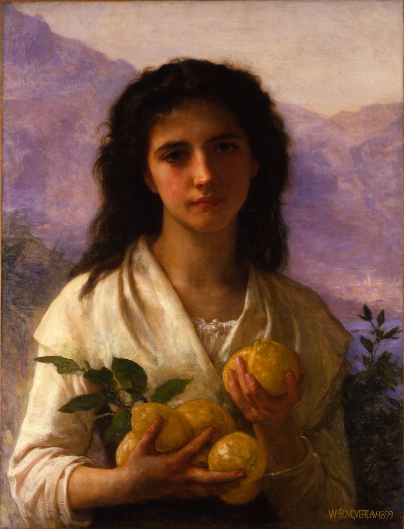 La Marchande de citrons - Bouguereau