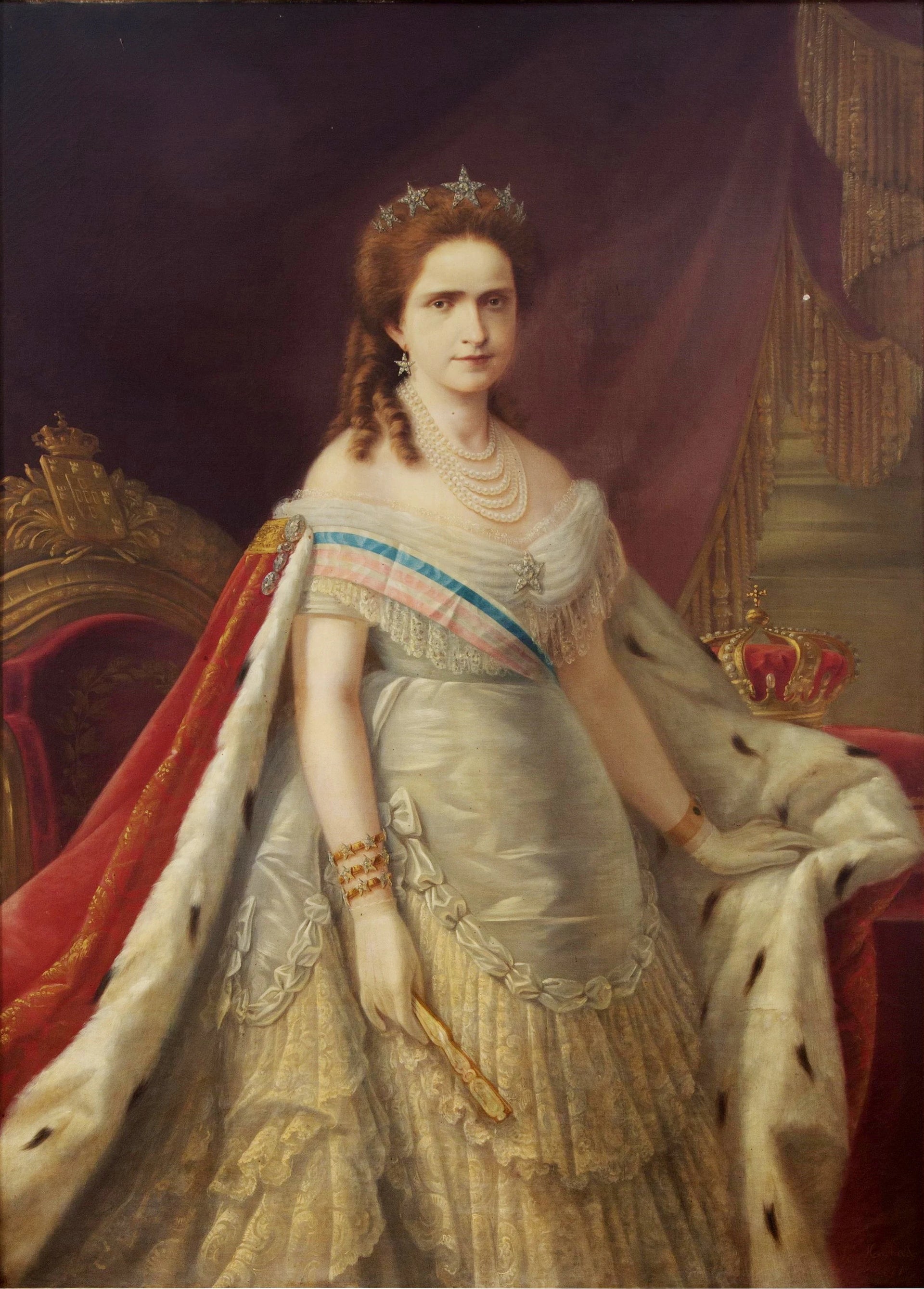 Maria Pia de Savoie, reine du Portugal - F. Machado