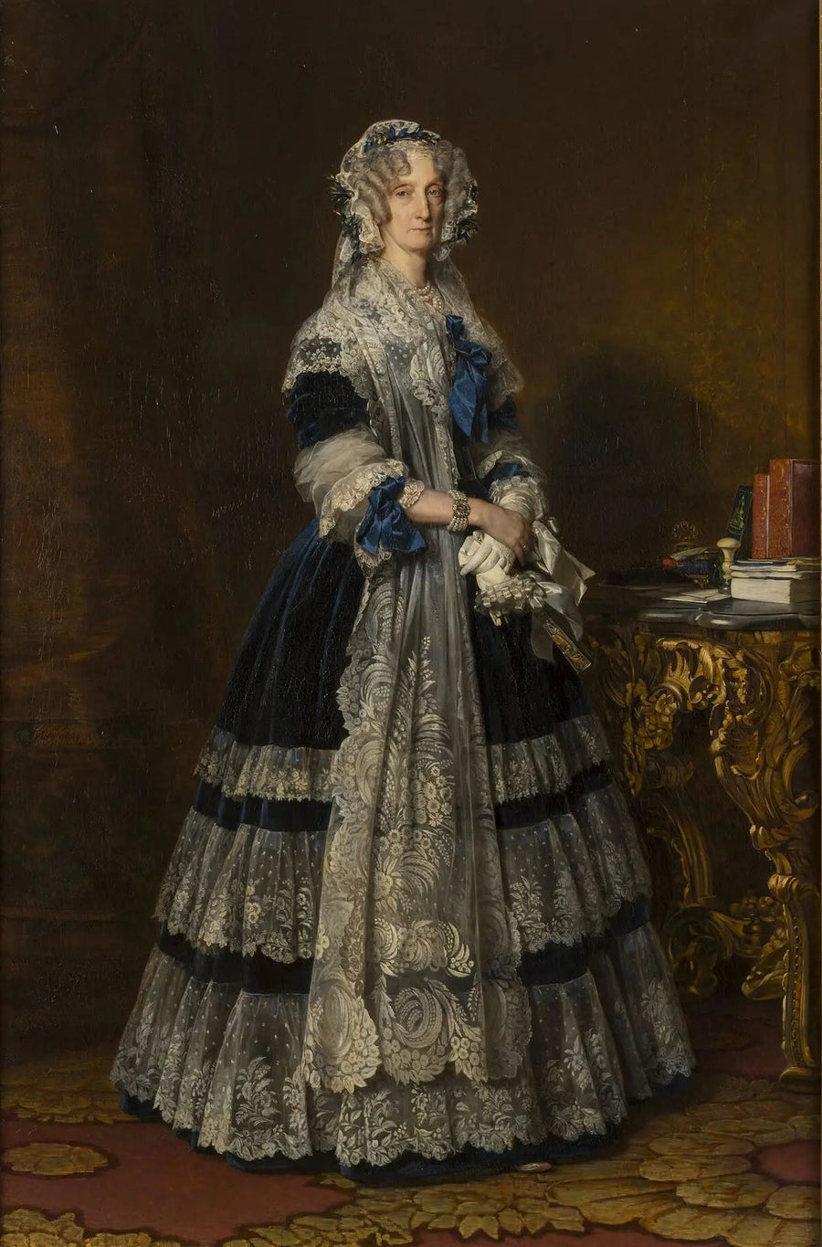 Мария-Амелия Бурбон, принцесса Две Сицилии, королева Франции (1782-1866) - Франц Ксавер Винтерхальтер
