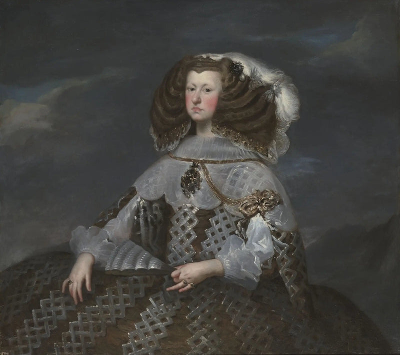 Мария-Антуанетта Австрийская, королева Испании (1635-1696), регент - Диего Веласкес