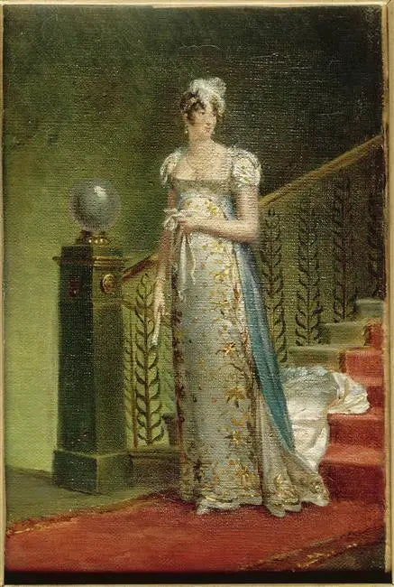 Marie-Annuciade-Caroline Bonaparte reine de Naples au palais de l’Elysée (1782-1839) - François Gérard - Alpha