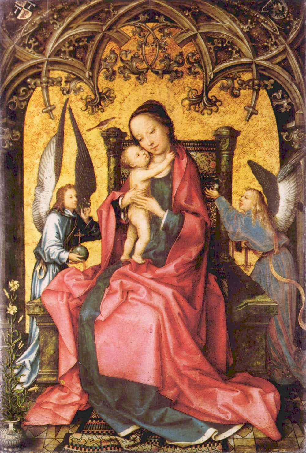Marie avec l’enfant - Hans Holbein the Elder - Alpha Reproduction