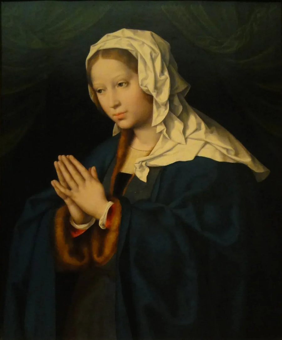 Мария в молитве - Joos van Cleve