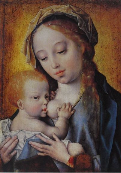 Marie enceinte - Joos van Cleve - Alpha Reproduction