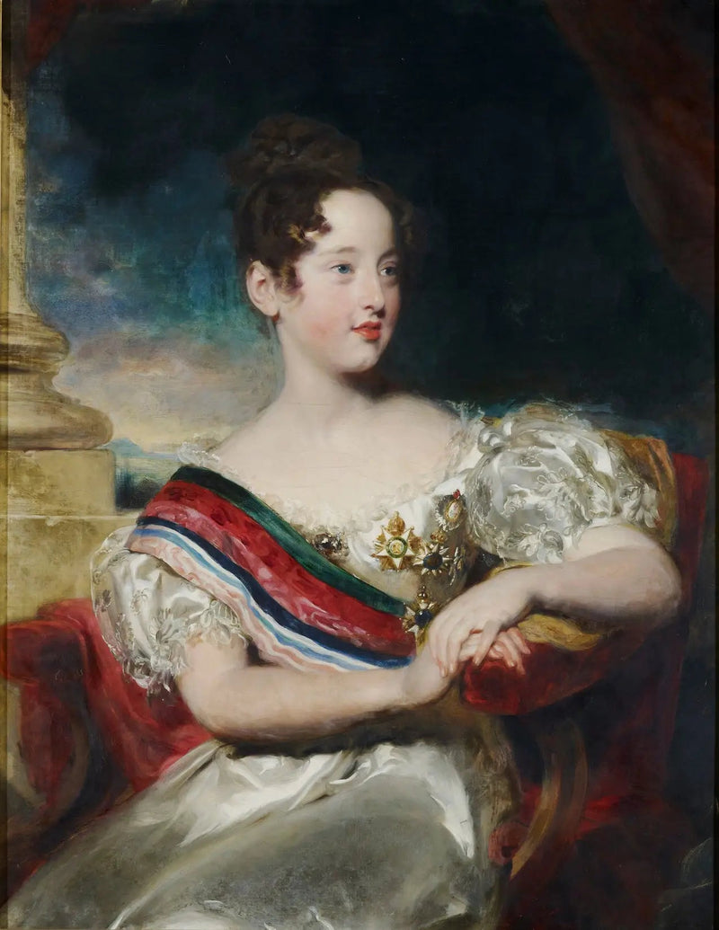 Мари II, королева Португалии (1819-1853) - Томас Лоуренс