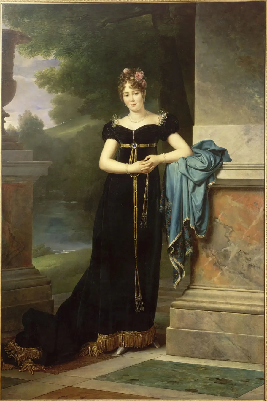 Мария Лацинска (1789-1817), графиня Валеуска, затем графиня д'Орнано — Франсуа Жерар