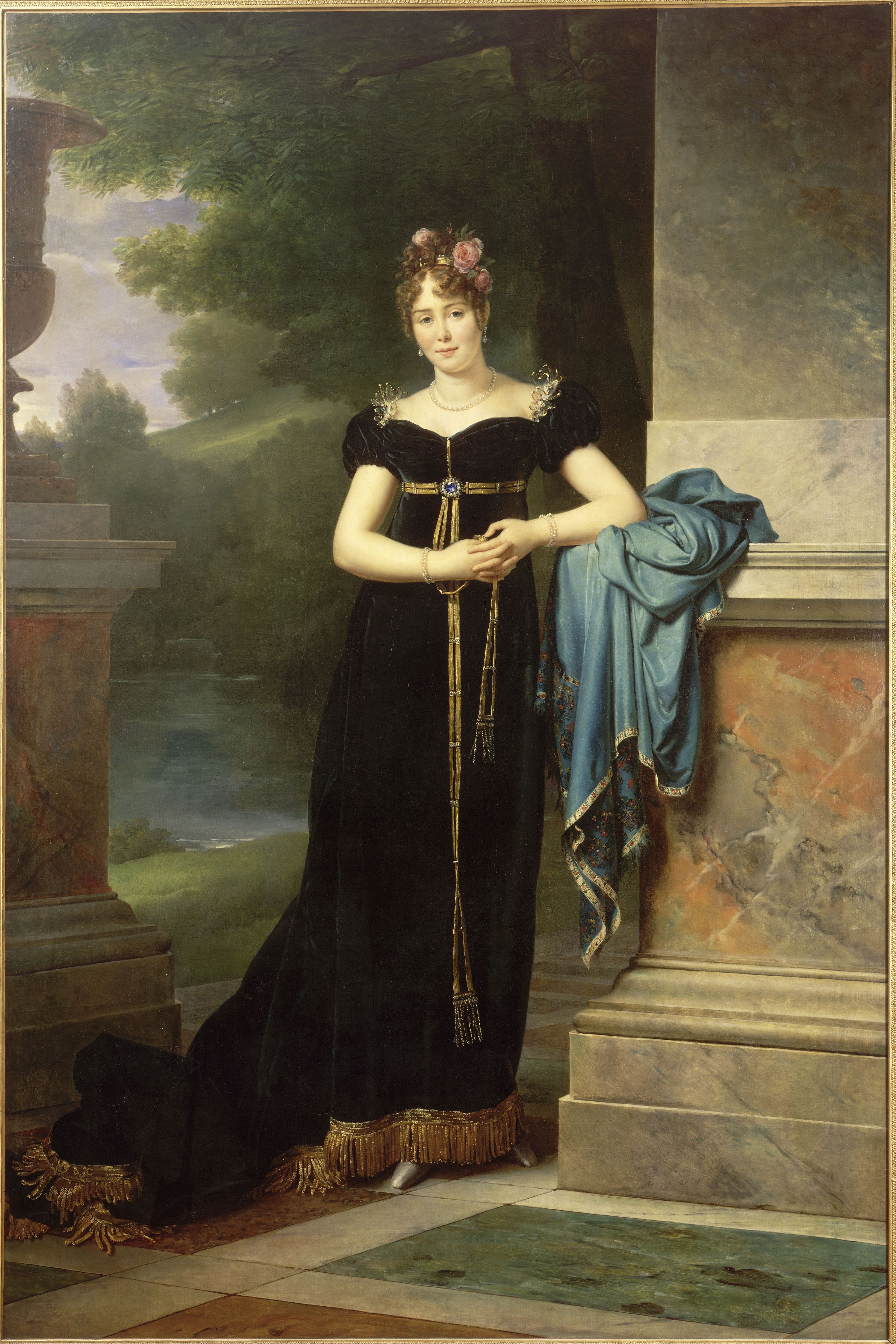 Marie Laczinska (1789-1817) comtesse Walewska puis comtesse d’Ornano - François Gérard - Alpha Reproduction