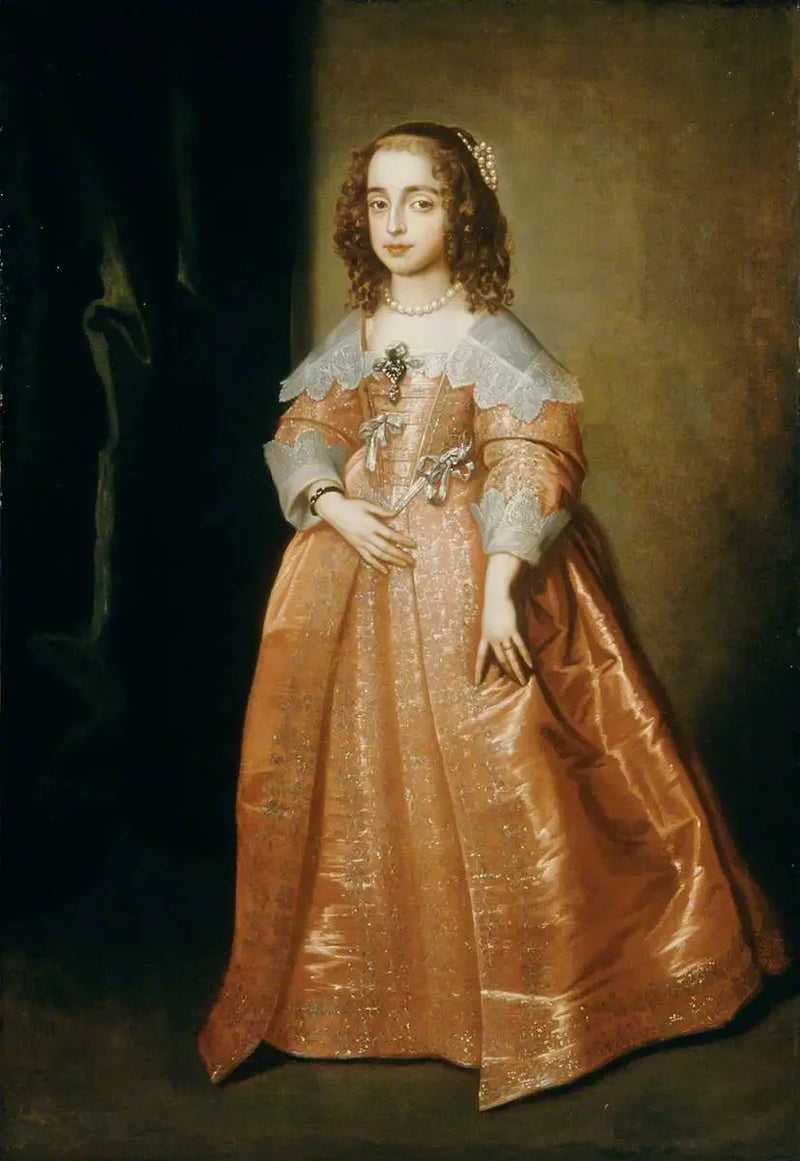Мари, принцесса Оранская (1631-1660), дочь Карла I - Антуан ван Дейк
