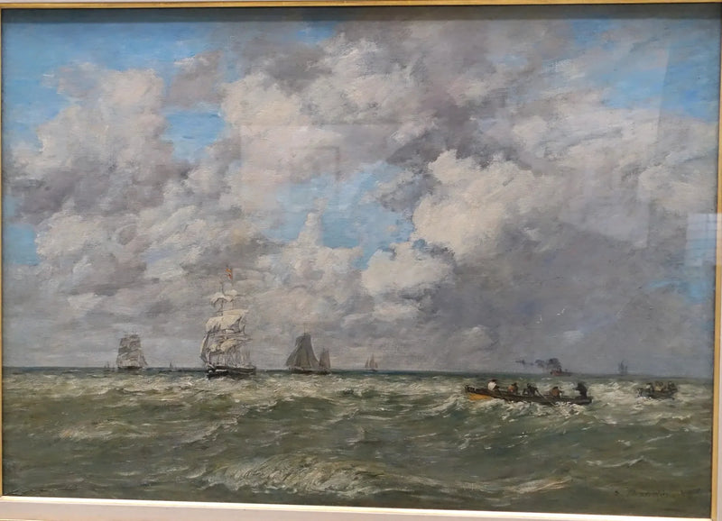 Моряки, ламантины - Эжен Буден