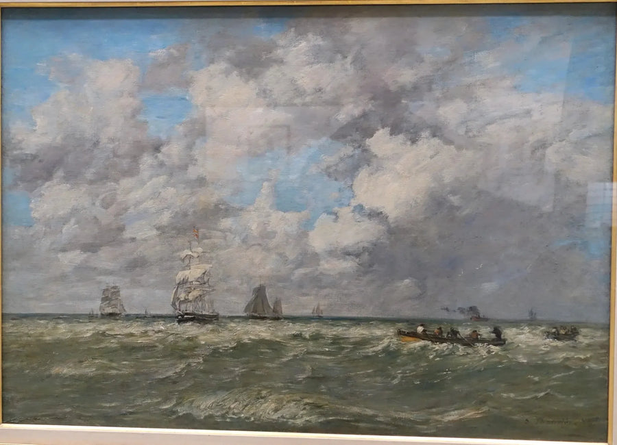 Моряки, ламантины - Эжен Буден