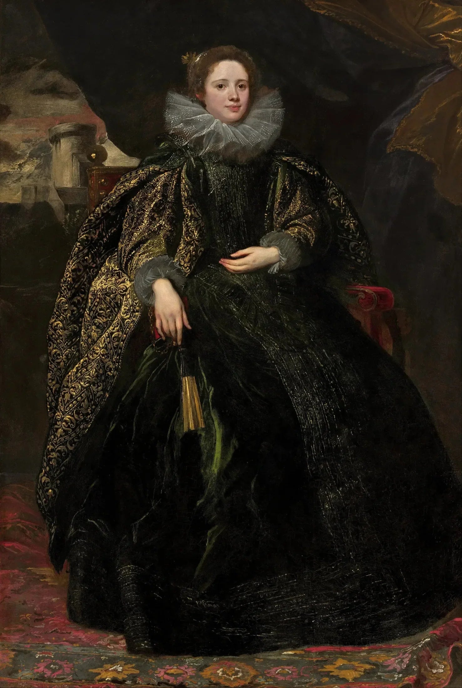Marquise Balbi - Antoine van Dyck image 1 reproduction artisanale de tableau