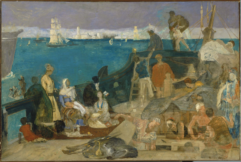 Marseille, porte d'entrée de l'Orient - Pierre Puvis de Chavannes