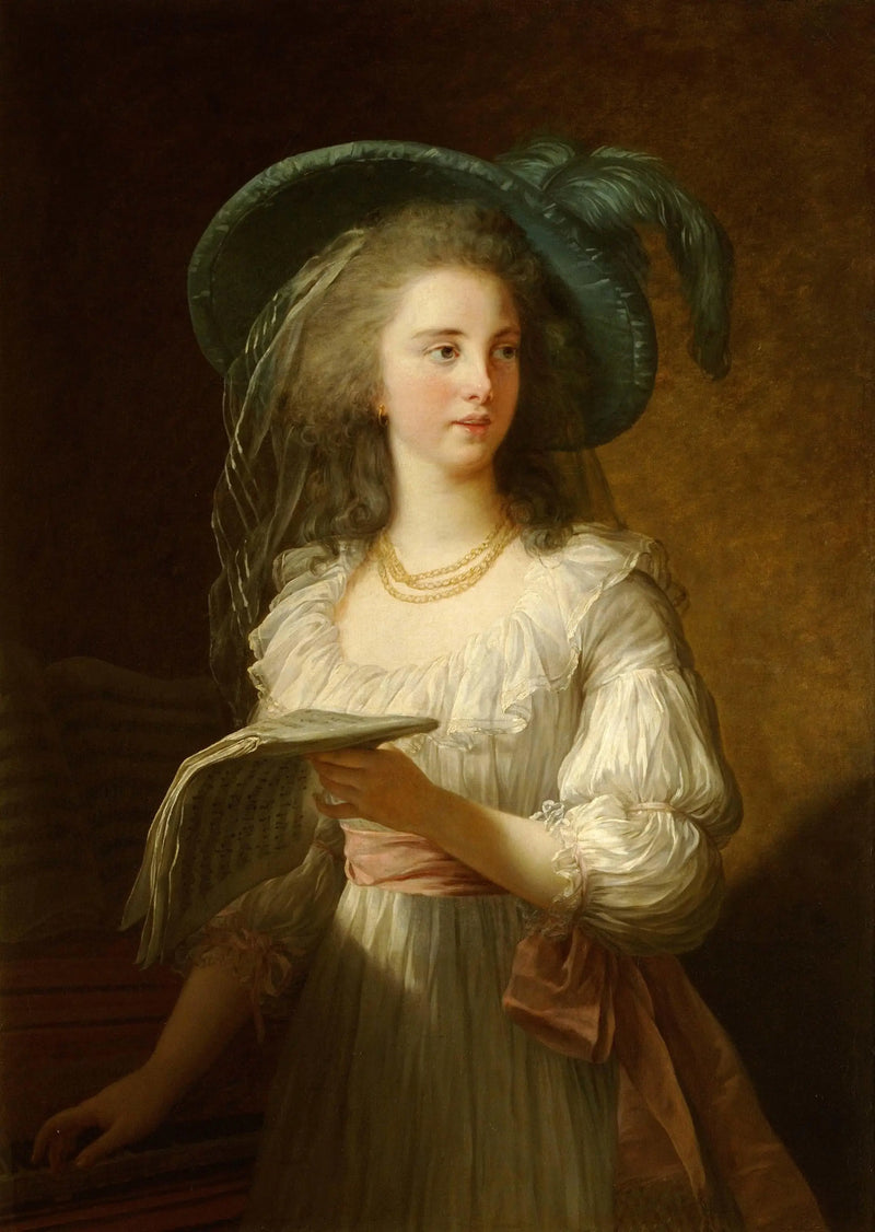 Мартин-Габриэль-Йоланд де Поластрон (1745-1793), герцогиня де Полиньяк — Элизаб Вийе Лебр