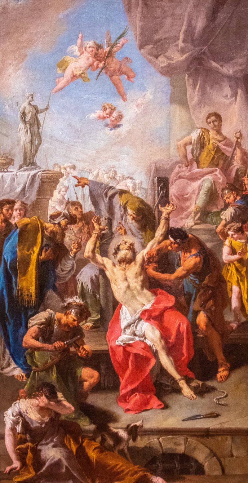 Мученичество святого Варфоломея - Джованни Баттиста Питтони
