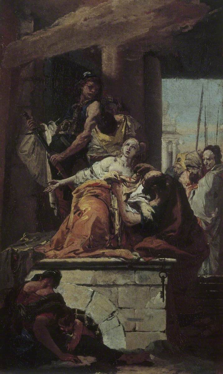 Martyre de sainte Agathe - Giovanni Battista Tiepolo - Alpha Reproduction