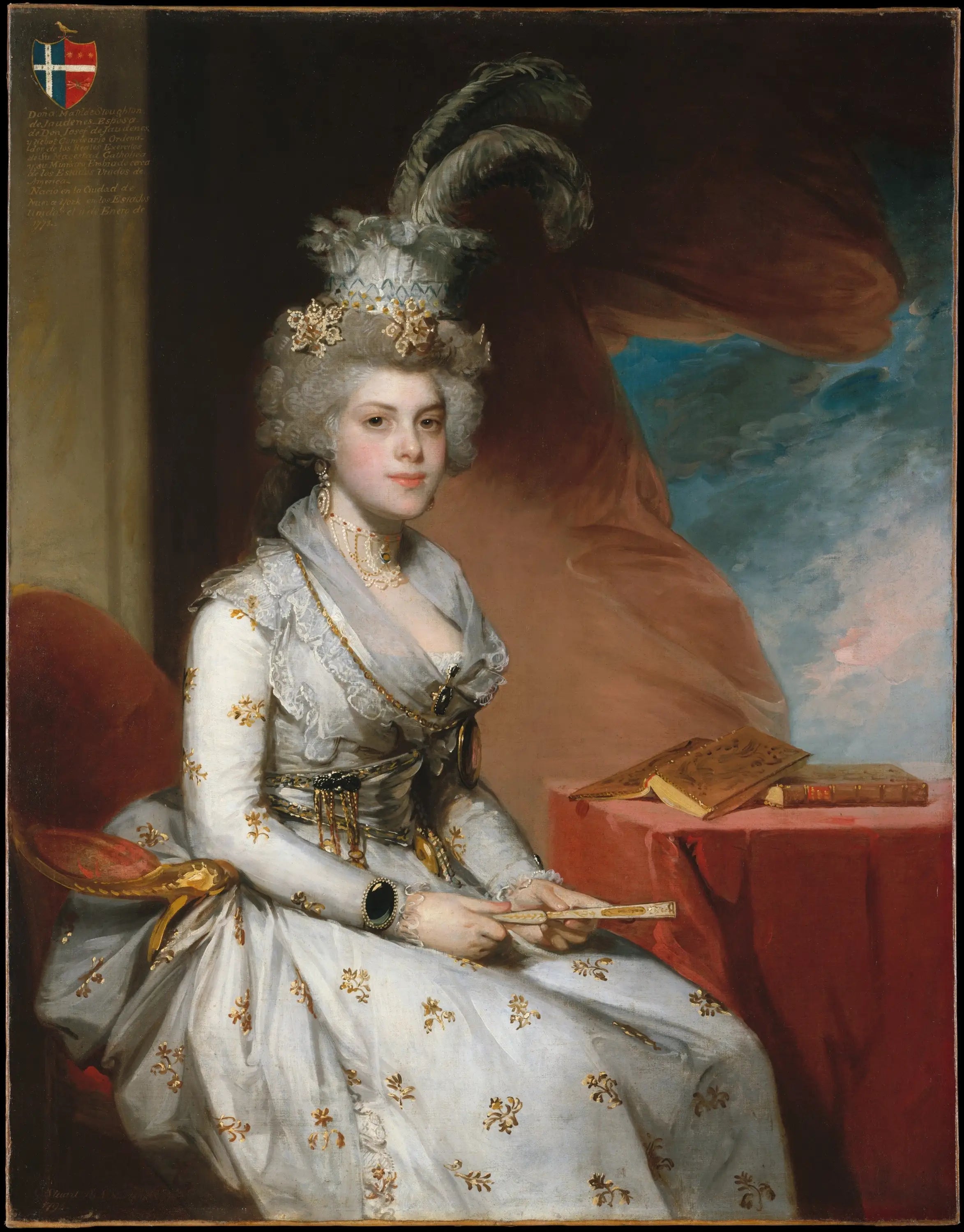 Matilda Stoughton de Jaudenes - Gilbert Stuart - Alpha Reproduction