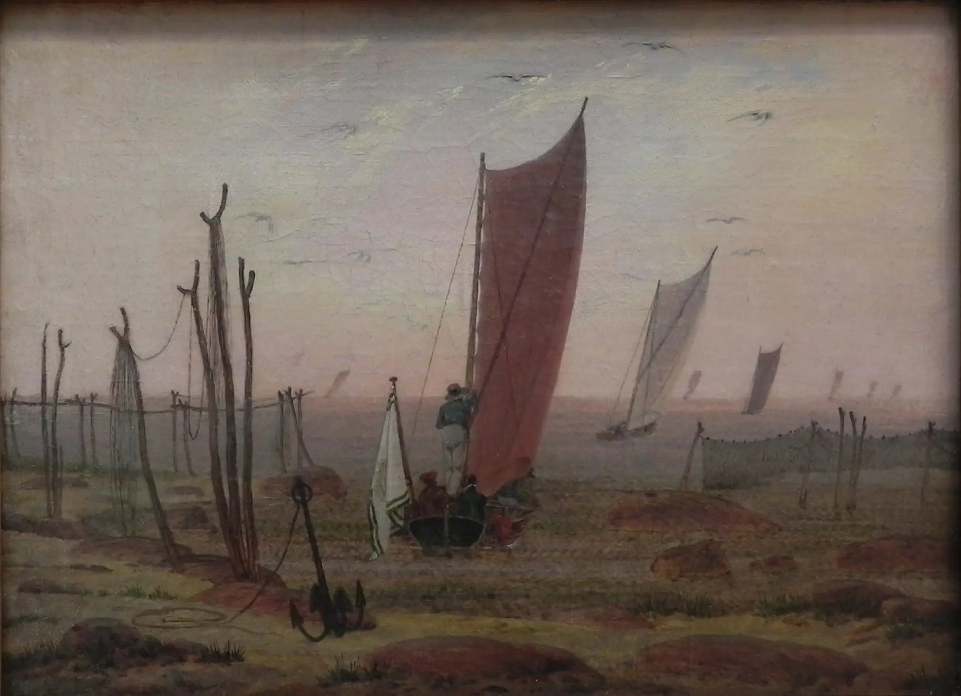 Matin - Caspar David Friedrich image 1 copie peinte à la main à l’huile
