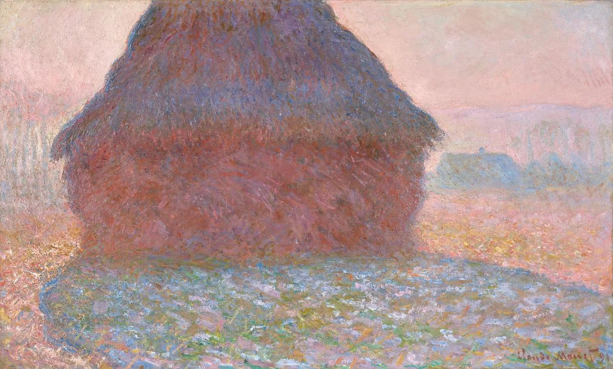 Meule au soleil W1288 de Claude Monet – Kunsthaus Zürich 1969/0007