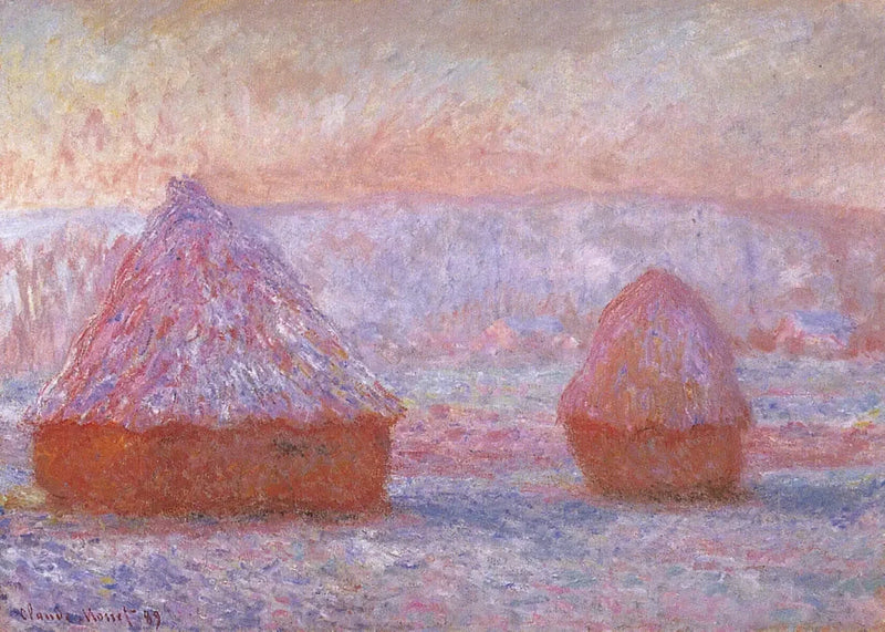 Ле Мёль, Живерни, утренний эффект W1214 - Клод Моне
